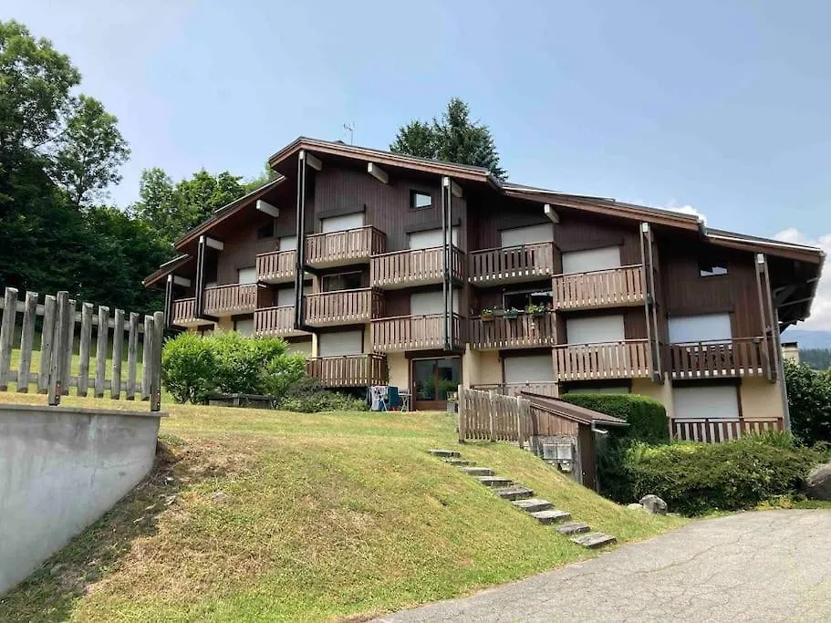 La Marmotte: Vue Mont Blanc, Terrasse, Parking Apartment Combloux France